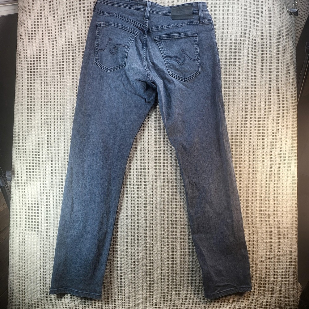 AG Adriano Goldschmied Jeans Mens 31x34 Gray The Everett Slim Straight Stretch - Picture 8 of 9